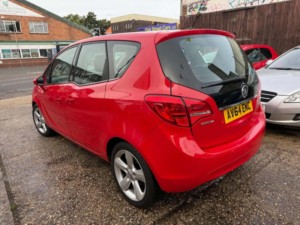 2014 Vauxhall Meriva 1.6 Cdti Ecoflex Tech Line Euro 6 (s/s) 5dr in Red — image 5