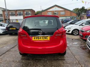 2014 Vauxhall Meriva 1.6 Cdti Ecoflex Tech Line Euro 6 (s/s) 5dr in Red — image 6