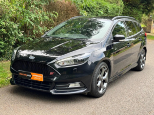 2017 Ford Focus 2.0t Ecoboost St-3 Euro 6 (s/s) 5dr in Black — image 3