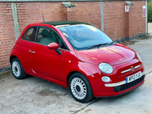 2013 Fiat 500 1.2 Lounge Euro 4 3dr in Red — image 2