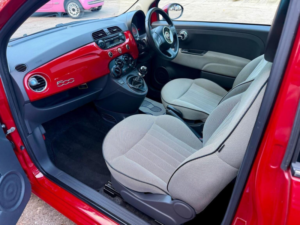2013 Fiat 500 1.2 Lounge Euro 4 3dr in Red — image 4