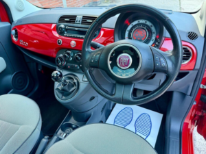 2013 Fiat 500 1.2 Lounge Euro 4 3dr in Red — image 5