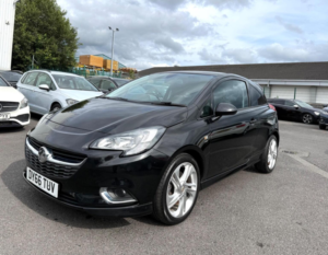 2016 Vauxhall Corsa 1.4i Turbo Ecotec Sri Vx Line Euro 6 (s/s) 3dr in Black — image 3
