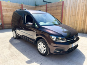 2016 Volkswagen Caddy Life 2 SEAT Driver Transfer Wheelchair Accessible Disabled Access Vehicle Wav in Purple — image 3