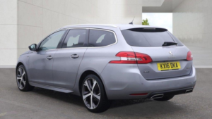 2016 Peugeot 308 Sw 2.0 Bluehdi Gt Line Euro 6 (s/s) 5dr in Grey — image 4