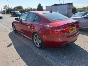 2015 Jaguar Xe 2.0d R-Sport Auto Euro 6 (s/s) 4dr in Red — image 3