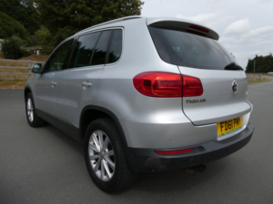 2012 Volkswagen Tiguan 2.0 Tdi Bluemotion Tech Se SUV 5dr Diesel Manual 4WD Euro 5 (s/s) (140 Ps) in Silver — image 5