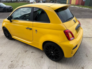 2018 Abarth 595 1.4 T-Jet Competizione Auto Euro 6 3dr in Yellow — image 4