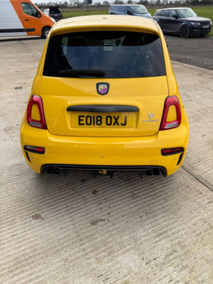 2018 Abarth 595 1.4 T-Jet Competizione Auto Euro 6 3dr in Yellow — image 6