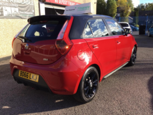 2016 MG Mg3 1.5 Vti-Tech 3style Euro 6 (s/s) 5dr in Red — image 3