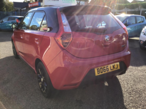 2016 MG Mg3 1.5 Vti-Tech 3style Euro 6 (s/s) 5dr in Red — image 4
