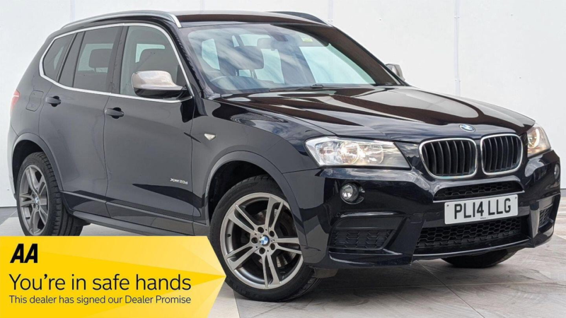 2014 BMW X3 2.0 20d M Sport Auto Xdrive Euro 5 (s/s) 5dr in Black — image 1