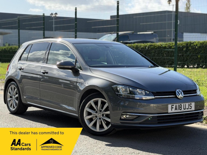 2018 Volkswagen Golf 1.5 Tsi Evo Gt Euro 6 (s/s) 5dr in Grey — image 1