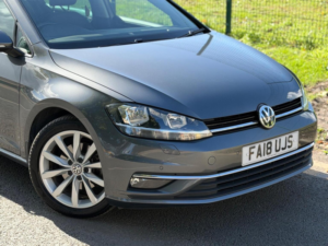 2018 Volkswagen Golf 1.5 Tsi Evo Gt Euro 6 (s/s) 5dr in Grey — image 3