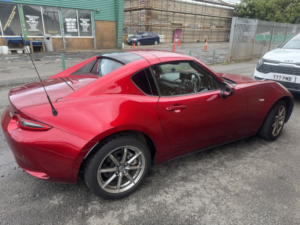 2025 Mazda Mx-5 Rf 1.5 Skyactiv-G Exclusive-Line in Red — image 3