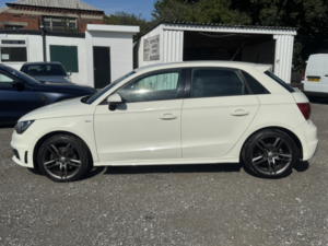 2013 Audi A1 1.6 Tdi S Line in White — image 4