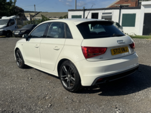2013 Audi A1 1.6 Tdi S Line in White — image 5