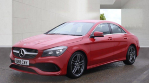 2019 Mercedes-Benz Cla 1.6 Cla180 Amg Line Edition Coupe 7g-Dct Euro 6 (s/s) 4dr in Red — image 2