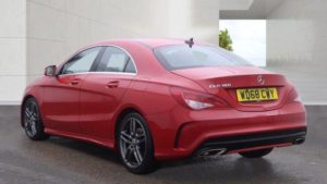 2019 Mercedes-Benz Cla 1.6 Cla180 Amg Line Edition Coupe 7g-Dct Euro 6 (s/s) 4dr in Red — image 3