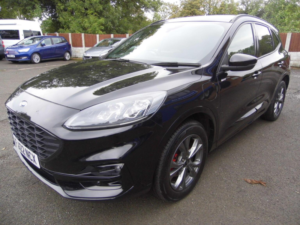 2022 Ford Kuga 2.5 Ecoboost Duratec 14.4kwh St-Line CVT Euro 6 (s/s) 5dr in Black — image 3