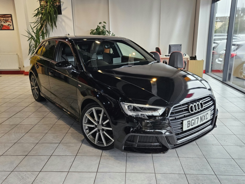 2017 Audi A3 1.4 Tfsi Cod Black Edition in Black — image 1