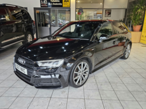2017 Audi A3 1.4 Tfsi Cod Black Edition in Black — image 3