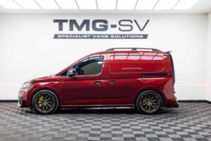 2024 Volkswagen Caddy 2.0 Tdi Caddy Commerce Pro Panel Van 5dr Diesel DSG Swb Tmg R Limited 008 in Red — image 3