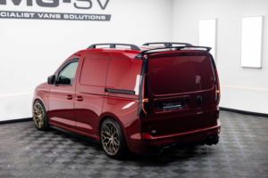 2024 Volkswagen Caddy 2.0 Tdi Caddy Commerce Pro Panel Van 5dr Diesel DSG Swb Tmg R Limited 008 in Red — image 5