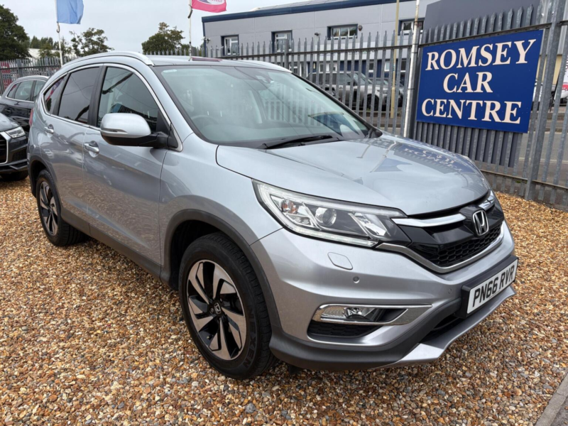 2016 Honda Cr-V 2.0 I-Vtec Ex Auto 4WD Euro 6 5dr in Silver — image 1