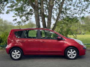 2008 Nissan Note 1.6 16v Acenta Auto Euro 4 5dr in Red — image 5