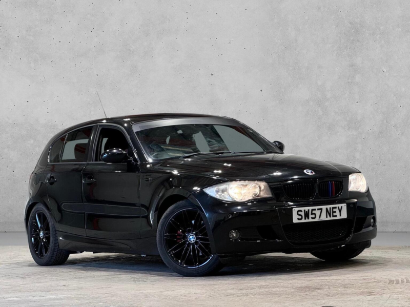 2007 BMW 1 Series 2.0 118d M Sport Euro 4 5dr in Black — image 1