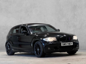 2007 BMW 1 Series 2.0 118d M Sport Euro 4 5dr in Black — image 3
