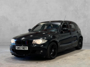 2007 BMW 1 Series 2.0 118d M Sport Euro 4 5dr in Black — image 4