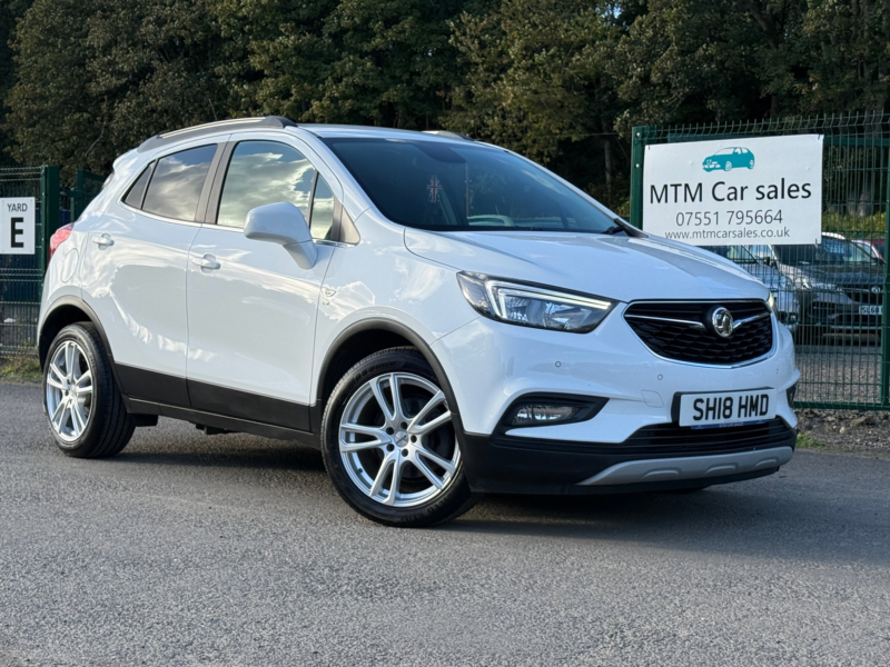 2018 Vauxhall Mokka X 1.4i Turbo Ecotec Elite Nav SUV 5dr Petrol Manual Euro 6 (s/s) (140 Ps) in White — image 1