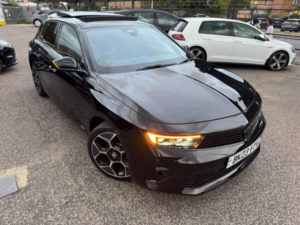 2023 Vauxhall Astra 1.2 Turbo Ultimate Auto Euro 6 (s/s) 5dr in Black — image 5
