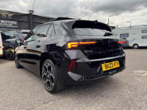 2023 Vauxhall Astra 1.2 Turbo Ultimate Auto Euro 6 (s/s) 5dr in Black — image 6
