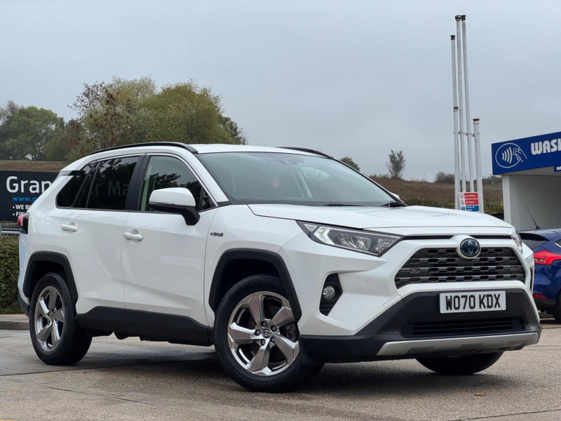 2020 Toyota Rav4 2.5 Vvt-H Design CVT Euro 6 (s/s) 5dr in White — image 1