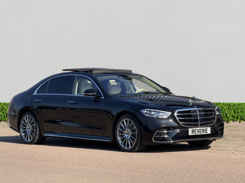 2025 Mercedes-Benz S-Class 3.0 S450el 22kwh Amg Line (premium Plus, Executive) Saloon 4dr Petrol Plug-In Hybrid G-Tronic+ Euro 6 (s/s) (408 Ps) in Black — image 1