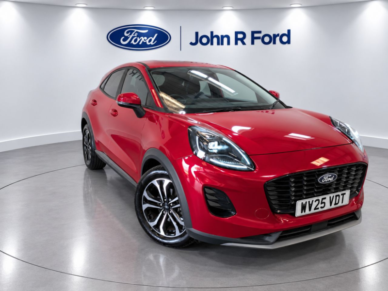 2025 Ford Puma 1.0t 125ps Mhev Titanium Auto in Red — image 1