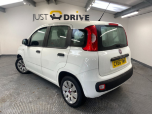 2016 Fiat Panda 1.2 Pop Hatchback 5dr Petrol Manual Euro 6 (69 Bhp) in White — image 3
