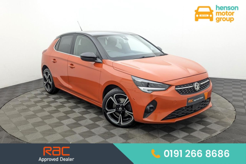 2020 Vauxhall Corsa 1.2 Turbo Elite Nav Premium Hatchback 5dr Petrol Manual Euro 6 (s/s) (100 Ps) in Orange — image 1