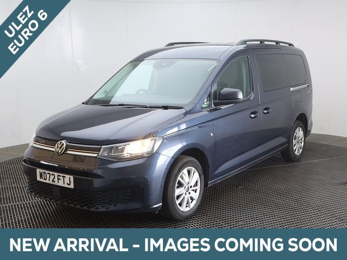 2023 Volkswagen Caddy Maxi 5 SEAT Wheelchair Accessible Disabled Access Vehicle Wav in Blue — image 1