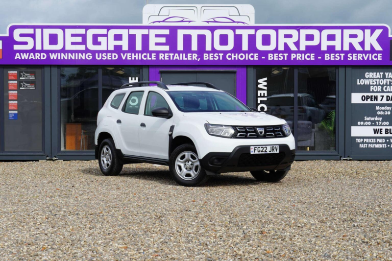 2022 Dacia Duster 1.0 Tce Essential Euro 6 (s/s) 5dr in White — image 1