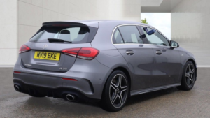 2019 Mercedes-Benz A Class 2.0 A35 Amg (premium Plus) Hatchback 5dr Petrol Spds Dct 4matic Euro 6 (s/s) (306 Ps) in Grey — image 5