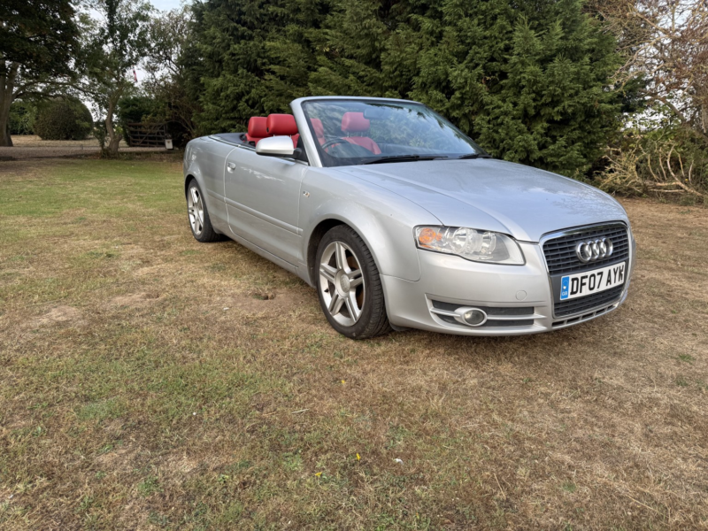 2007 Audi A4 Cabriolet 2.0 Tdi Sport in Silver — image 1