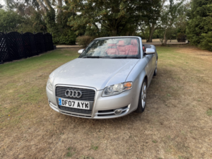 2007 Audi A4 Cabriolet 2.0 Tdi Sport in Silver — image 3
