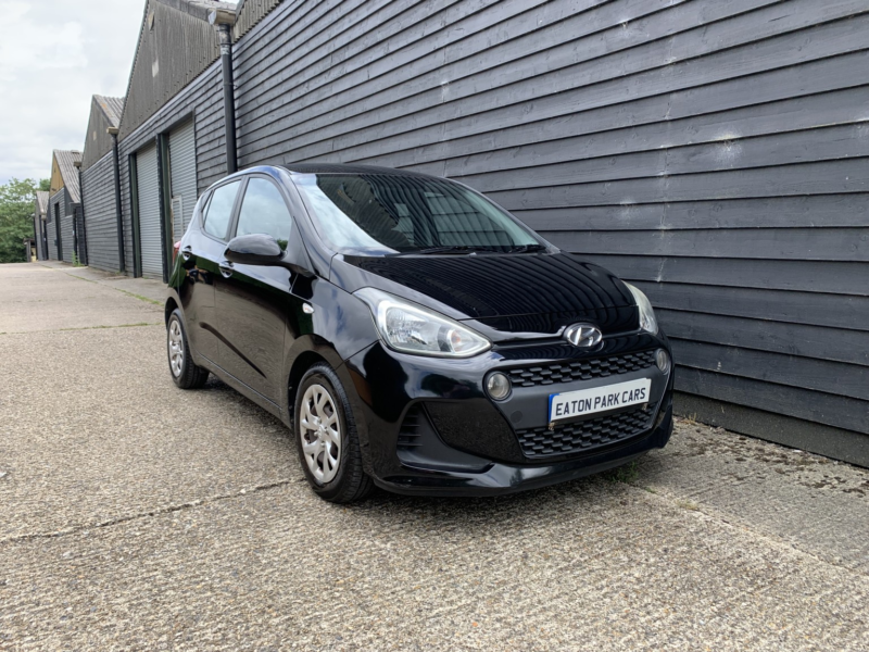 2017 Hyundai I10 1.2 Se Hatchback 5dr Petrol Manual Euro 6 (87 Ps) (2017) in Black — image 1