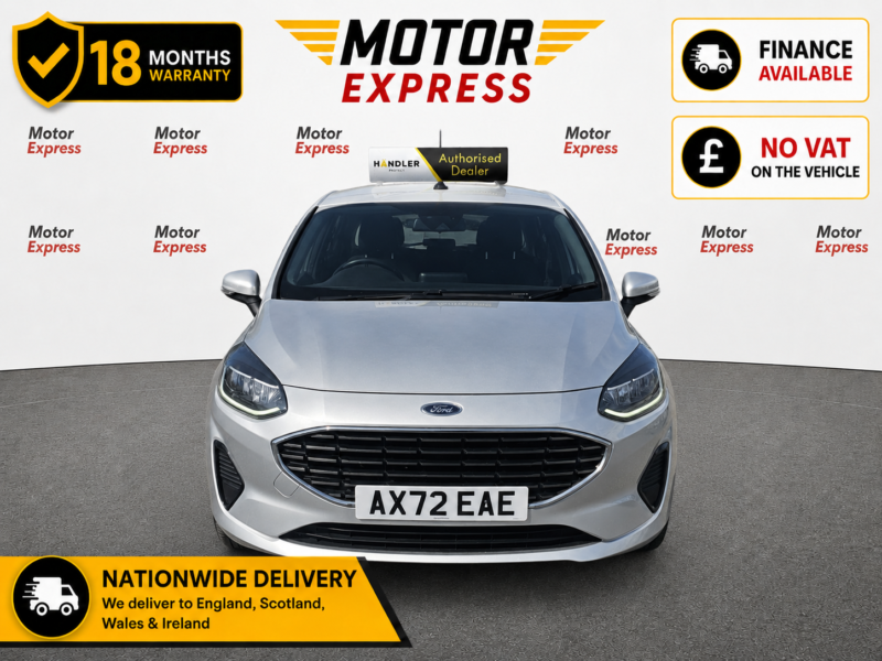 2022 Ford Fiesta 1.0 Fiesta Titanium 5 Door 1.0l Ecoboost 100ps Fwd 6-Speed Manual in Silver — image 1