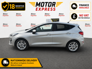 2022 Ford Fiesta 1.0 Fiesta Titanium 5 Door 1.0l Ecoboost 100ps Fwd 6-Speed Manual in Silver — image 4