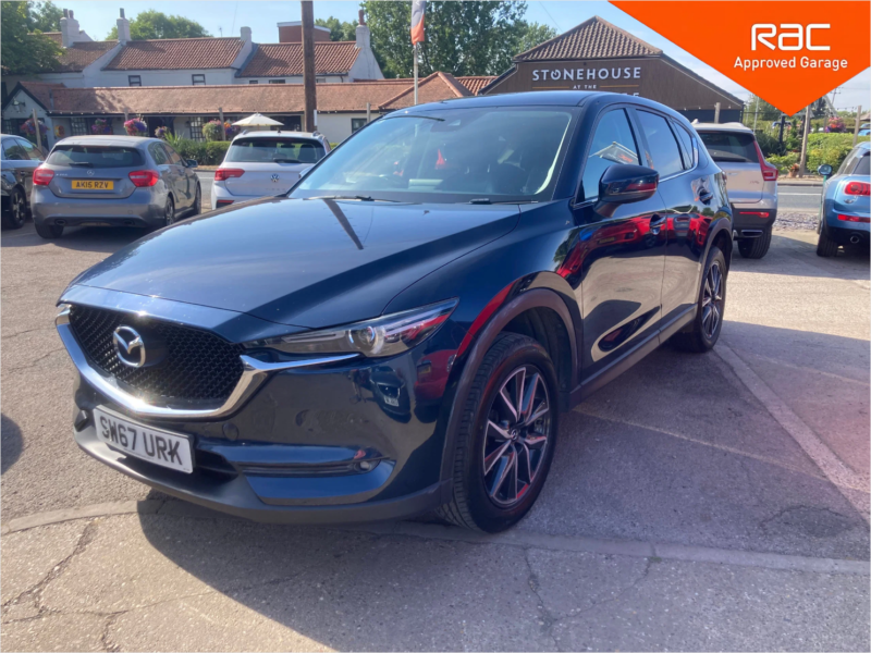 2017 Mazda Cx-5 2.0 Skyactiv-G Sport Nav SUV 5dr Petrol Manual Euro 6 (s/s) (165 Ps) in Blue — image 1